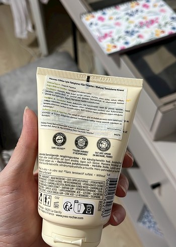 Yves Rocher Pure Camomille Makyaj Temizleme Kremi 125 ml - Görsel 2