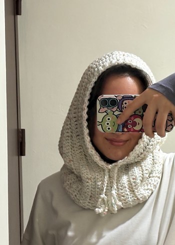 örgü balaclava - Görsel 3