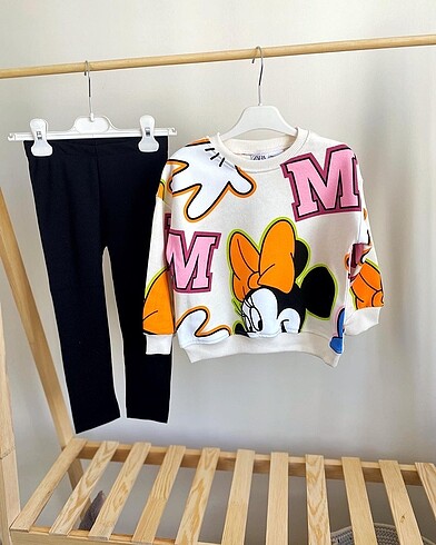 Zara Zara Minnie Mouse Takım