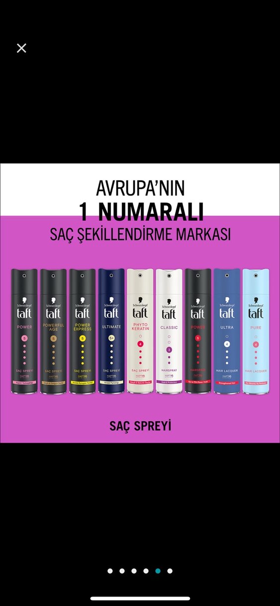 Taft Kadın Saç Spreyi Çeşitleri - Görsel 2