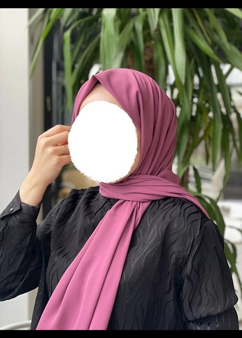 Koyu Pembe Kadın Şal