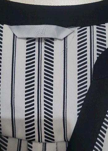 Gri Zebra Desenli Elbise - Görsel 7