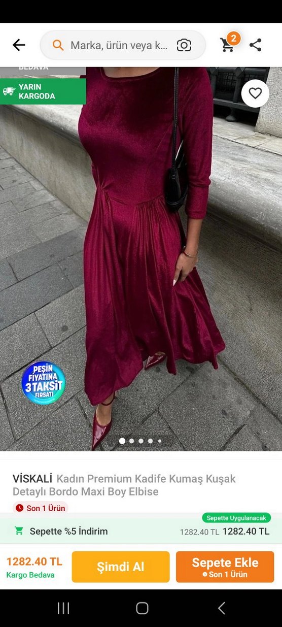 Kadife Kumaş Kuşak Detaylı Bordo Maxi Boy Elbise

Kadife Elbise - Görsel 2