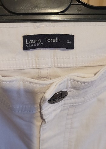 Kapri beyaz pantolon - Görsel 3