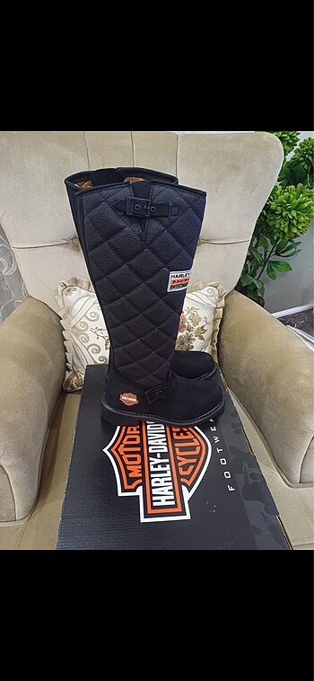 Harley çizme hiç kullanılmadı