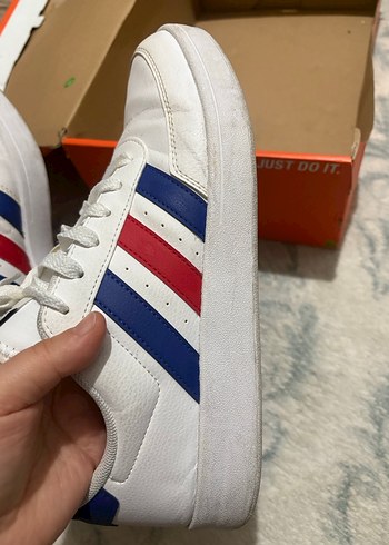 Beyaz Erkek Spor Ayakkabı - Görsel 2