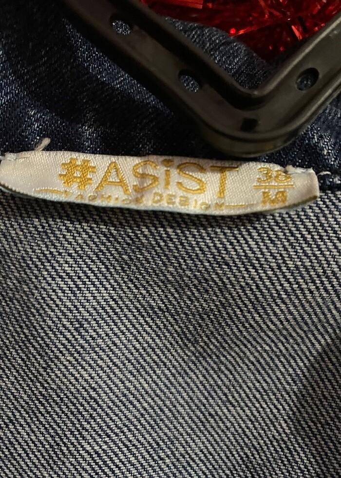 Kadın kot ceket - Görsel 2