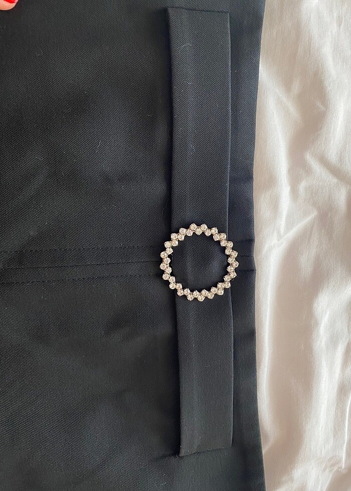 Koton kadın kumaş etek - Görsel 2