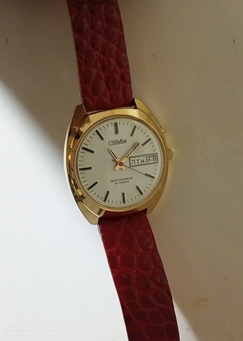 Slava Sovyet otomatik 27 jewels mükemmel - Görsel 10