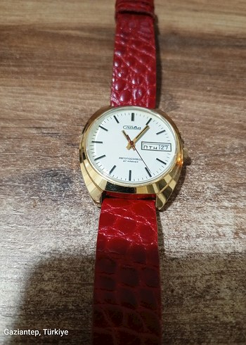 Slava Sovyet otomatik 27 jewels mükemmel - Görsel 8