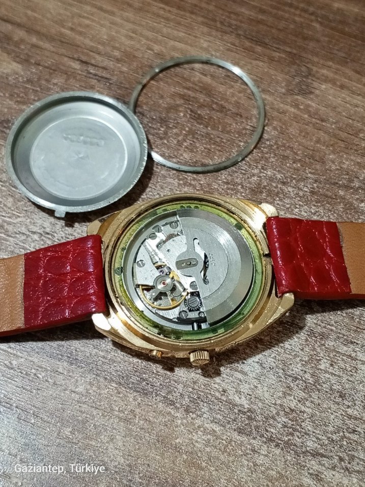 Slava Sovyet otomatik 27 jewels mükemmel - Görsel 4