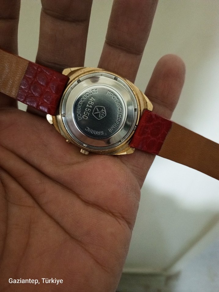 Slava Sovyet otomatik 27 jewels mükemmel - Görsel 5