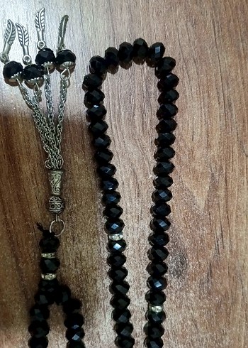 spinel kristal cam tesbih kolye - Görsel 6