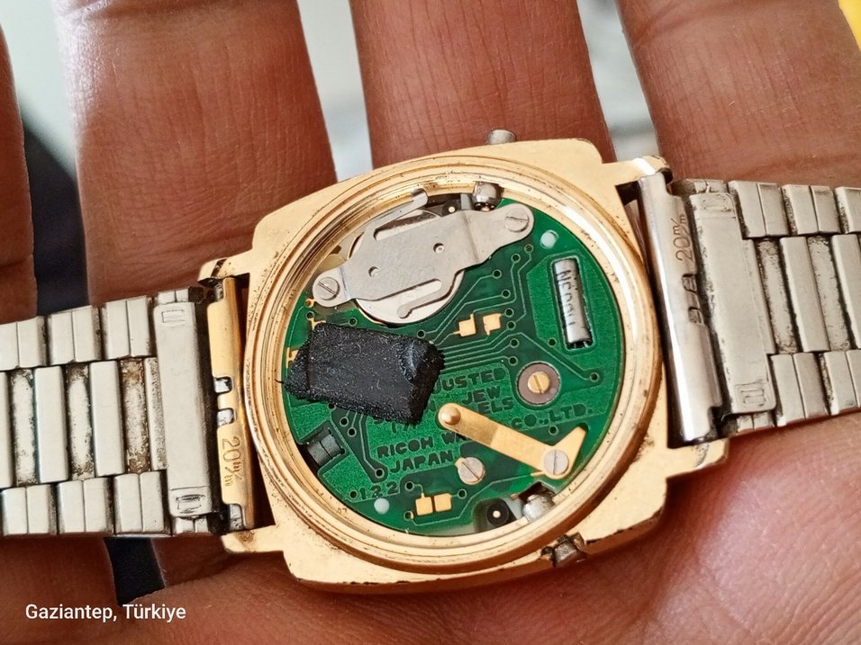 Ricoh Alarm ouartz japan 1980 - Görsel 5
