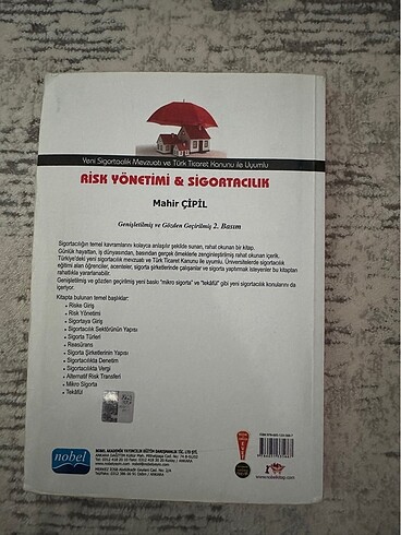  Risk yönetimi ve sigortacılık