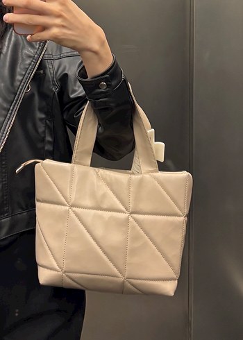 Bej rengi çanta - Görsel 2