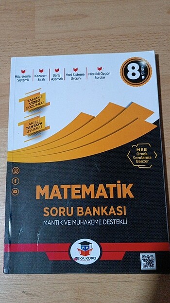 8. Sınıf zeka küpü matematik soru bankası