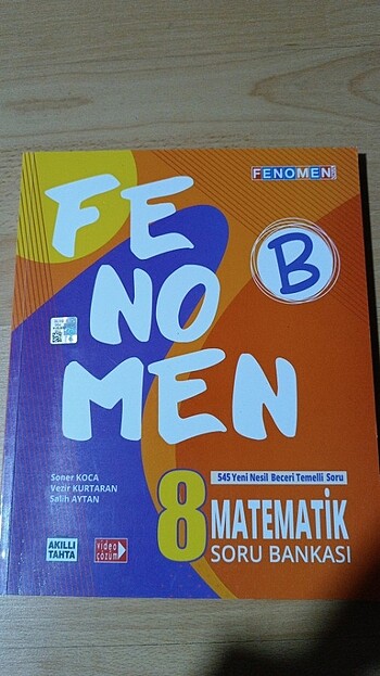 Fenomen yayınları 8.sınıf matematik soru bankası
