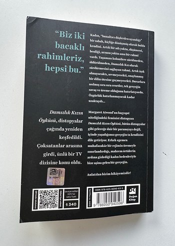 Damızlık Kızın Öyküsü - Margaret Atwood