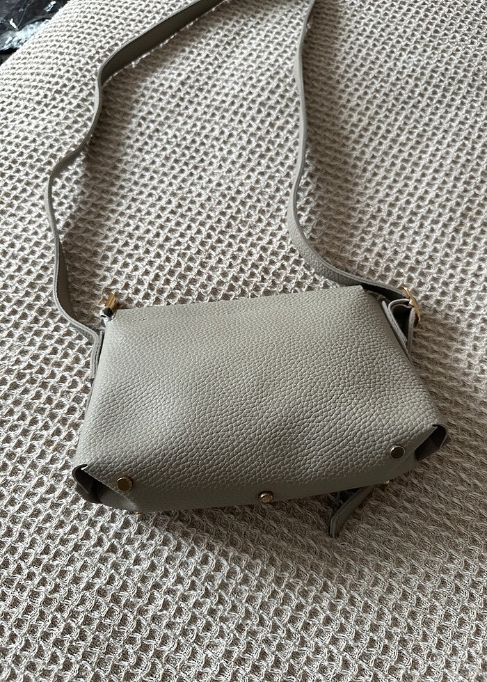 Gri çapraz çanta - Görsel 2