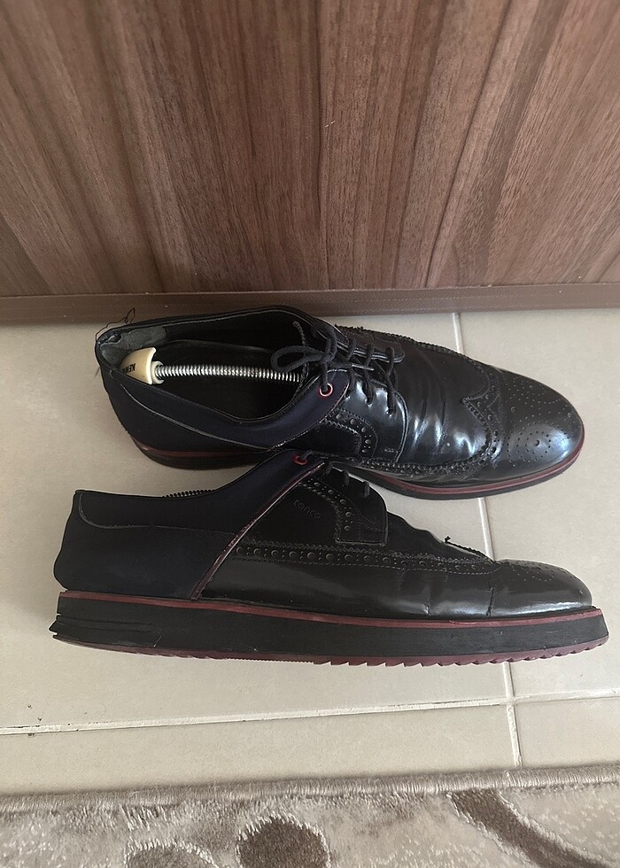 Siyah erkek ayakkabı - Görsel 2