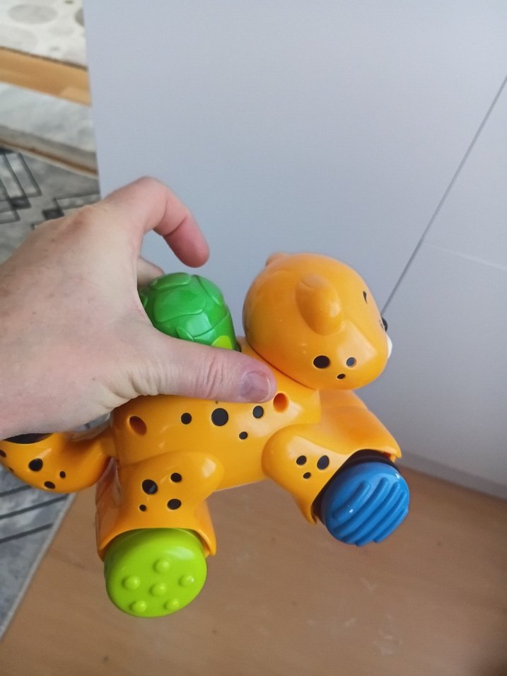 Renkli Fisher-Price Oyuncak Leopar - Görsel 5