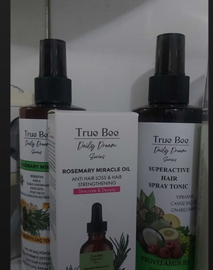 True Bee Saç Güçlendirici ve Onarıcı Sprey Tonik 250ml - Görsel 2