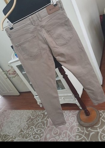 Gri Erkek Normal Kesim Denim Pantolon - Görsel 2