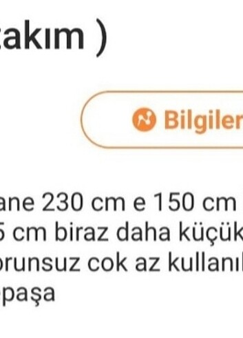 Saray halı üçlü takım yeni  - Görsel 4