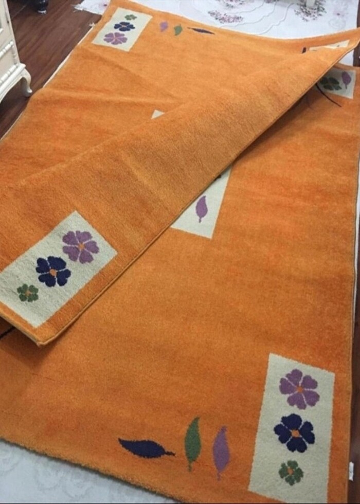 Saray halı üçlü takım yeni  - Görsel 2