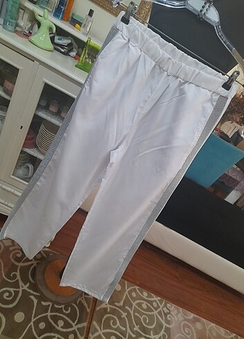 Şık beyaz pantolon S,M,L  - Görsel 5