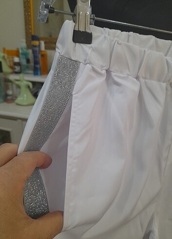 Şık beyaz pantolon S,M,L  - Görsel 6