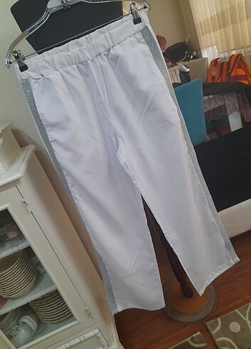 Şık beyaz pantolon S,M,L  - Görsel 10