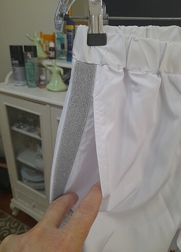 Şık beyaz pantolon S,M,L  - Görsel 12