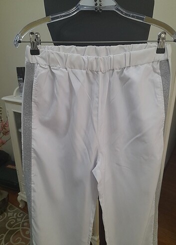 Şık beyaz pantolon S,M,L  - Görsel 13