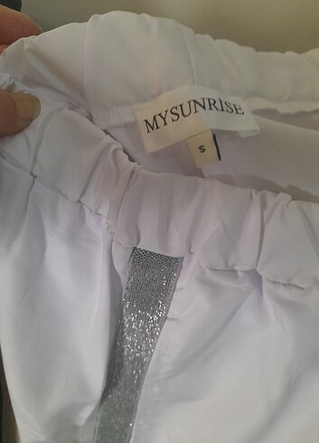 Şık beyaz pantolon S,M,L  - Görsel 16