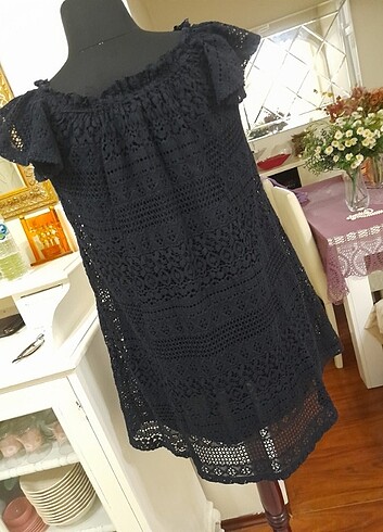 Topshop dantel elbise  - Görsel 2