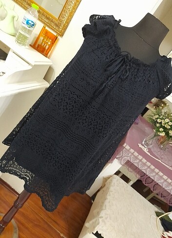 Topshop dantel elbise  - Görsel 6