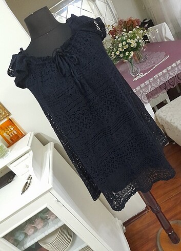 Topshop dantel elbise  - Görsel 7