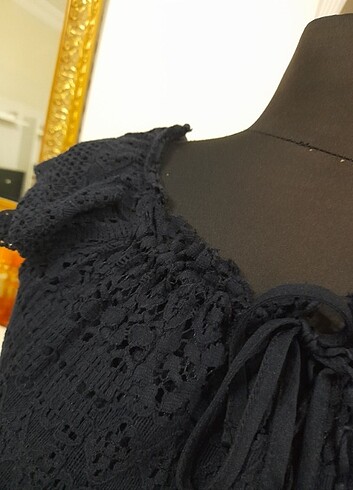 Topshop dantel elbise  - Görsel 14