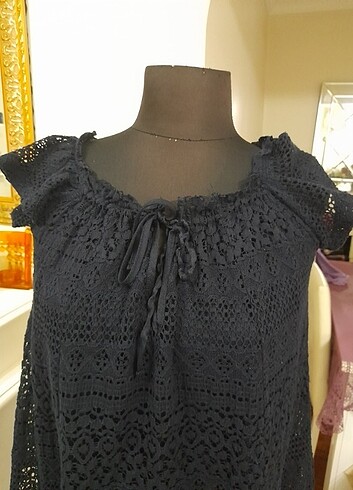 Topshop dantel elbise  - Görsel 17