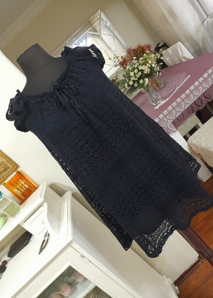 Topshop dantel elbise  - Görsel 4