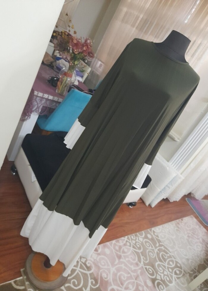 Şık elbise büyük beden  - Görsel 2