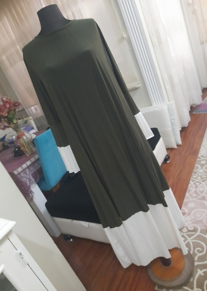 Şık elbise büyük beden  - Görsel 5