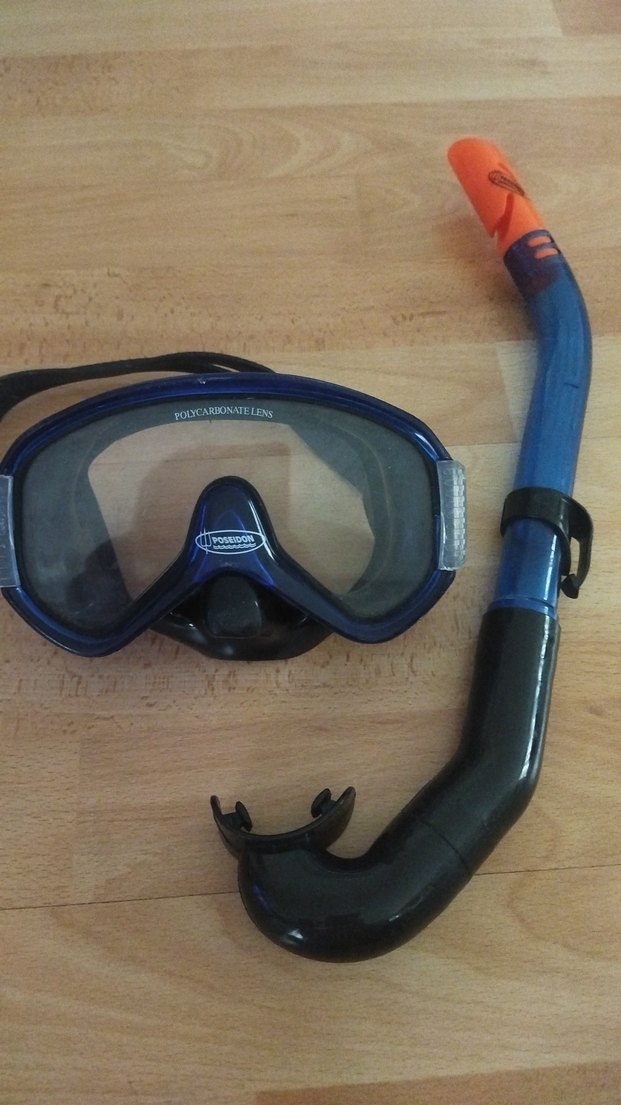 Koyu Mavi Elastik Yüzücü Gözlüğü - Görsel 2