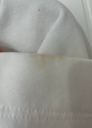 s Beden Beyaz Kadın Mini Sweatshirt