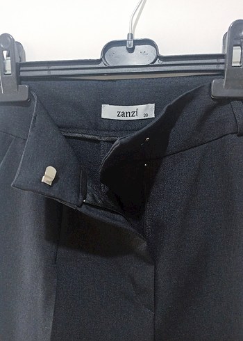 Zara Antrasit Renk Kadın Kumaş Pantolon