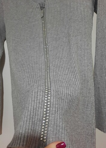 l Beden siyah Renk Koton Bluz çıt çıtlı