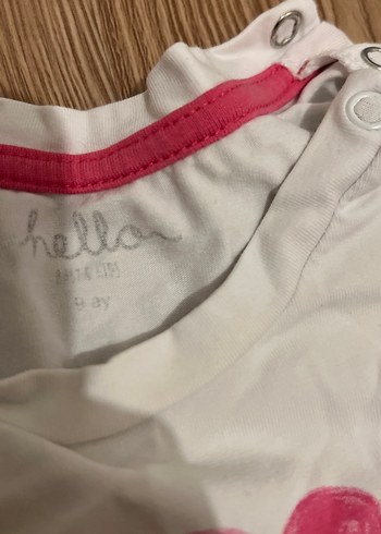 Kız Çocuk Baskılı Kısa Kollu Tişörtler - Görsel 3