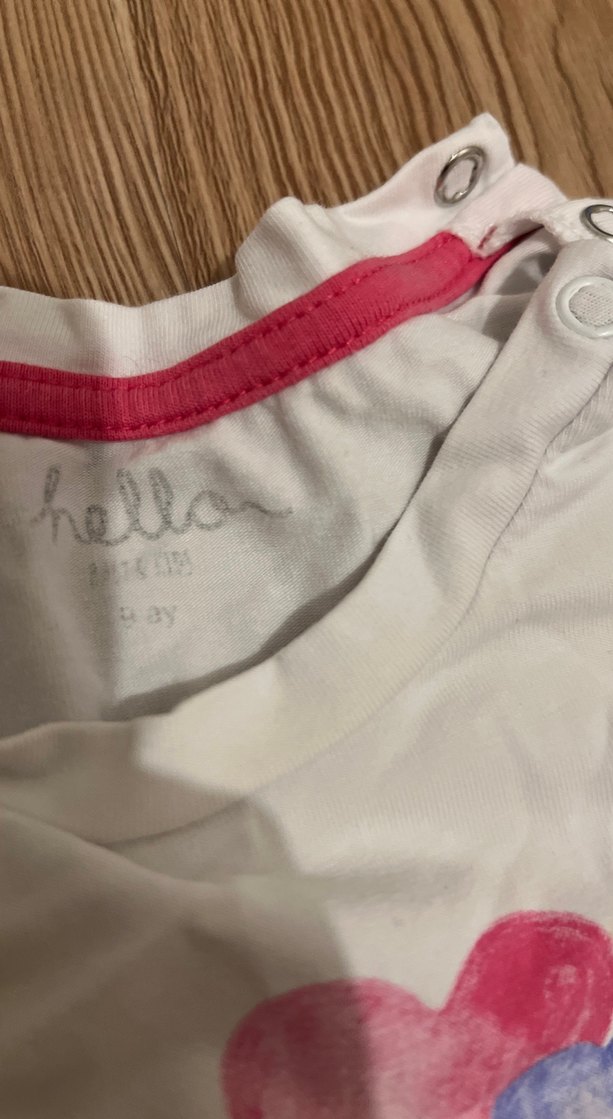 Kız Çocuk Baskılı Kısa Kollu Tişörtler - Görsel 3